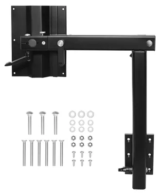 Image de Système de montage pour table, rotatif à 360°, réglable en hauteur, couleur noire