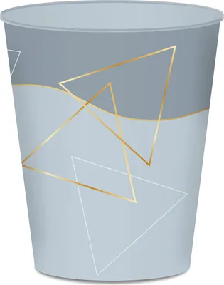 Produktbild von itenga Papierkorb BOC3 grau ca. 15 Liter