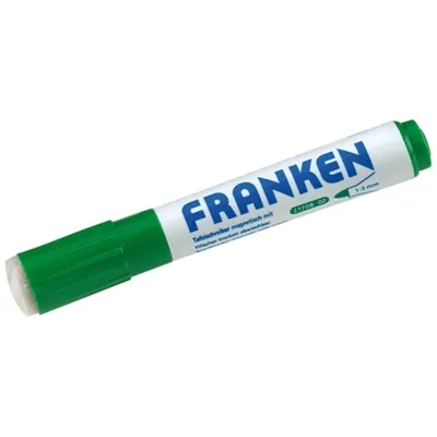 Zdjęcie produktu dla Marker do tablic z gąbką zielony Z170802 Francs
