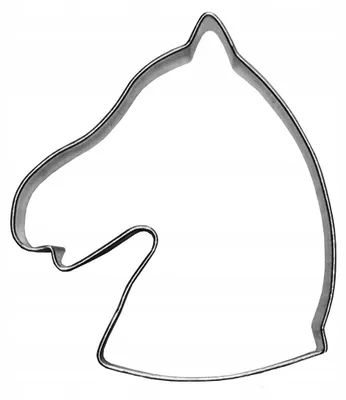 Produktbild von EkoForemki Keksform Kopf Pferd Metall 6,4 cm