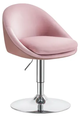 Image de VASAGLE : Fauteuil de maquillage réglable, pivotant, avec dossier et base