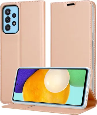 Obrázek produktu pro Cadorabo pouzdro na mobilní telefon pro Samsung Galaxy A52 (4G / 5G) / A52s Protective Case in Pink Cover Case Booklet