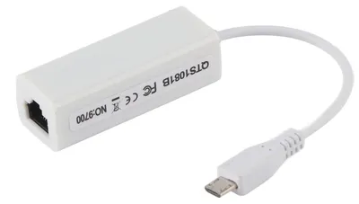 Produktbild von Netzwerkkartenadapter Micro-USB auf RJ45-Ethernet-Anschluss für Raspberry Pi Zero 1.3/W Motherboard