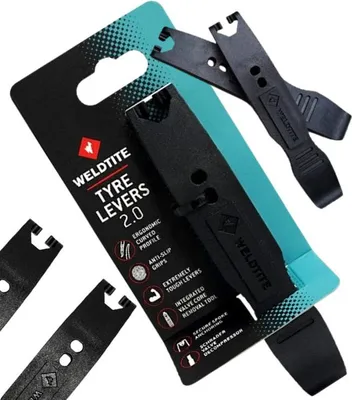 Zdjęcie produktu dla ŁYŻKI DO OPON WELDTITE Tyre Levers 2.0 ZESTAW 2 SZTUKI 130 MM