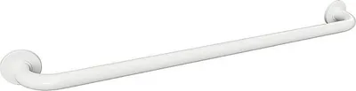 Produktbild von BELP Haltegriff Eisen Weiß mit Abdeckung 980x80x106 mm, 120 kg Traglast für Bad & WC >> zum Bohren