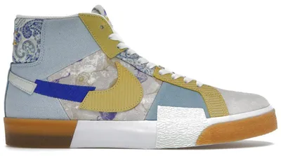 Obrázok produktu pre Nike SB Zoom Blazer Mid Premium Floral Paisley, farba: modrá, veľkosť: EU 36,5