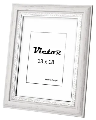 Produktbild von Bilderrahmen "Boho" - Farbe: Weiß - Größe: 13 x 18 cm
