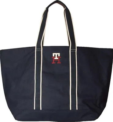 Produktbild von TH TOMMY HILFIGER Damen-Umhängetasche aus Wollmischgewebe, Artikel AM0AM10291, neues Prep-Oversi – cm.70 x cm.42 x cm.25 (ungefähr), UNICA - ONE SIZE, Lana 10%,Poliestere 85%,Poliuretano 5%