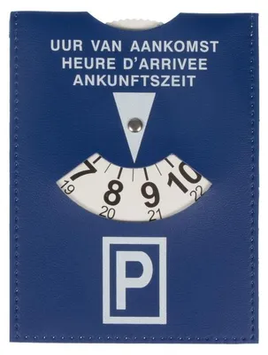 Productafbeelding van Parkeerschijf Kangaro blauw 15x11cm (conform BE wetgeving)