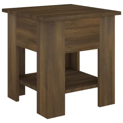 Produktbild von "WINTER SALE"Couchtisch - Wohnzimmer Tisch modern - Braun Eichen-Optik 40x40x42 cm Holzwerkstoff - Kaffeetisch NEU9499826