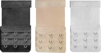 Produktbild von BH-Verlängerung für Damen, 3 Haken, BH-Verlängerungsgurt, weich und bequem
