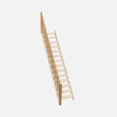 Produktbild von Normandie - Geländerbrüstungen für gerade Treppe