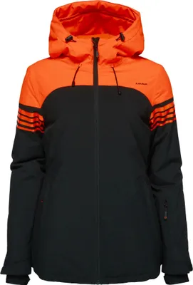 Produktbild von Damen Skijacke Loap Lawela Black-org Schwarz