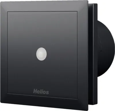 Produktbild von Helios Ventilatoren Kleinraumventilator M1/100 P black 40773