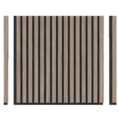 Produktbild von DECOHAUS Akustikpaneel Nussbaum – 4 Stück à 600×600×21,5 mm