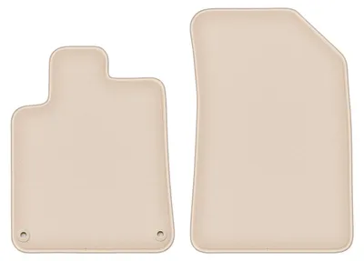 Produktbild von DURBAN Beige Velours-Fußmatten vorne für Citroen C5 I Kombi, Limousine (2001-2008)