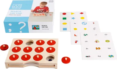 Zdjęcie produktu dla Zabawki dla życia Szukaj i znajdź Drewniana gra Toys for Life