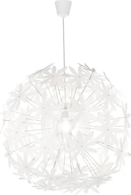 Produktbild von Hängeleuchte, Blüten Design, weiß, 60 cm