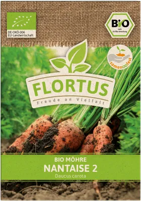 Produktbild von Möhre Nantaise 2 |  Möhrensamen von FLORTUS