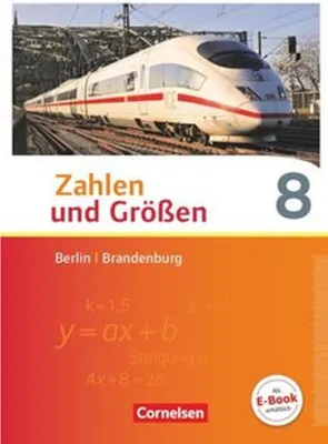 Obrázek produktu pro Zahlen und Größen - Berlin und Brandenburg - 8. Schuljahr