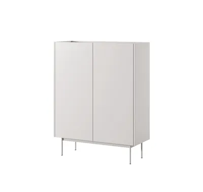 Produktbild von AX LIVING Kommode Schmal Hoch Orchis KD97 97 cm Modern in Kaschmir