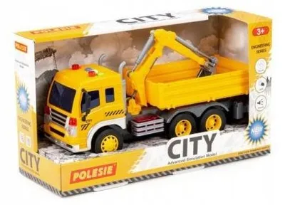 Produktbild von Polesie Kipper-LKW mit Bagger Spielzeugfahrzeug 95992