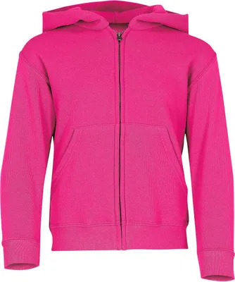 Produktbild von KIDS CLASSIC HOODED SWEAT JACKET  | Kinder Kapuzenjacke mit Doppelkapuze, verdecktem Metall-Reißverschluss & Vordertaschen, Jungen & Mädchen