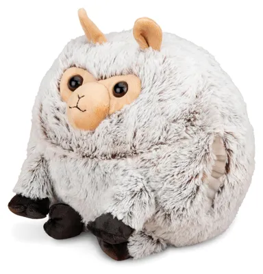 Produktbild von Cozy Noxxiez Alpaca, Grau, andere, Plüsch, Dekoratives Kissen