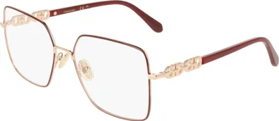 Produktbild von Ferragamo SF2241 Rose gold/burgundy 56/17/145 Damen Brillen