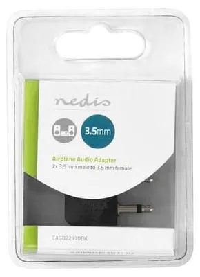 Obrázek produktu pro Nedis CAGB22970BK, 2x 3.5 mm, 2x 3.5 mm, Černá