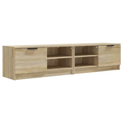 Obrázok produktu pre vidaXL TV skrinky 2 ks Dub Sonoma 80x35x36,5 cm odvodený výrobok z dreva
