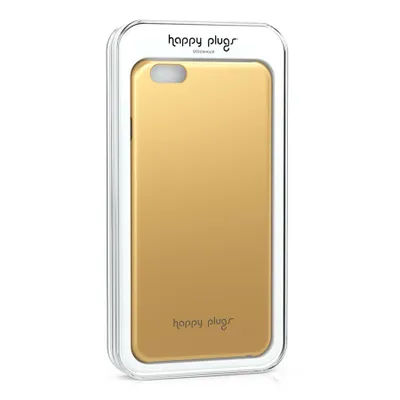 Produktbild von Happy Plugs Deluxe Slim Case iPhone 6, Cover, Apple, iPhone 6, Gold