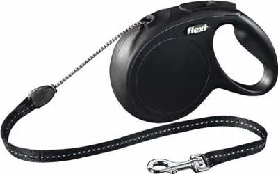 Zdjęcie produktu dla flexi New Classic S lina 8 m czarna