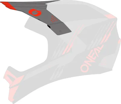 Zdjęcie produktu dla Kask O'NEAL z daszkiem Backflip Strike, czarno-szaro-czerwony