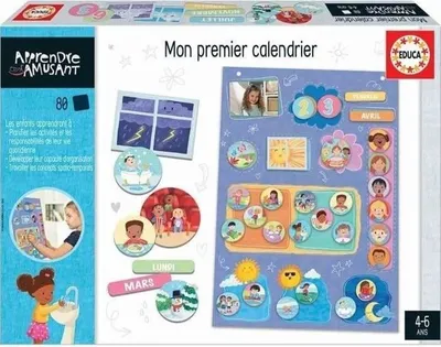 Zdjęcie produktu dla EDUCA - Mój pierwszy kalendarz