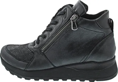 Produktbild von Waldläufer Hiroko Schnürstiefel Schwarz in Gr. 37