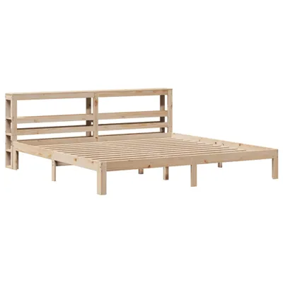Produktbild von Bettgestell mit Kopfteil ohne Matratze 200x200 cm