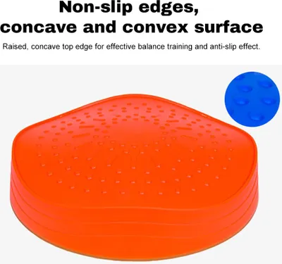 Immagine prodotto di Pietre per bambini, 5 pezzi, antiscivolo, flusso di equilibrio che promuove la forza e la capacità di coordinamento dei bambini piccoli, impilabili
