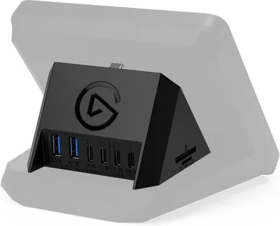 Zdjęcie produktu dla Hub USB z zasilaniem – Wiele portów USB – Ładowanie i przesył danych – Do laptopów i komputerów PC – Akcesoria – Uniwersalny