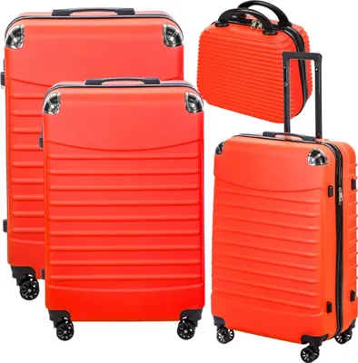 Image de Set de valises 4 en 1 CONSEÉ rouge