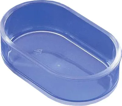 Produktbild von Nobby Futternapf oval 7,0 x 3,5 cm OVAL transparent