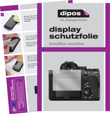 Obrázek produktu pro 2x Ochranná fólie pro Sony Alpha 7R IIIA, čirá Ochranná fólie displeje Dipos
