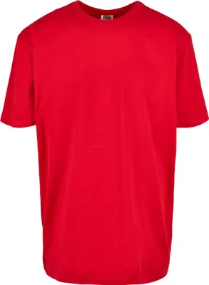 Produktbild von Urban Classics TB3085 | Organic Basic Tee Herren T-Shirt - Farbe: cityred - Größe: 4XL