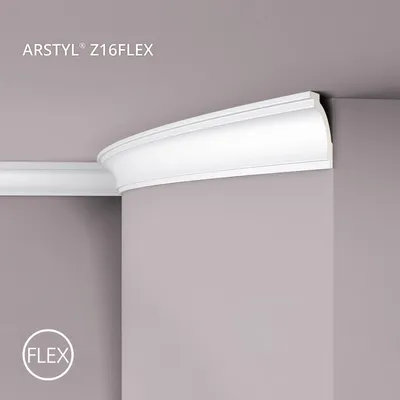 Produktbild von NMC Z16 Flex ARSTYL flexible Eckleiste Zierleiste Stuckleiste 2 m