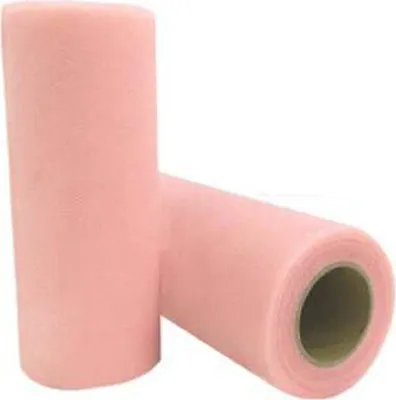 Produktbild von Tüllstoff 1 Rollen Bunt Tüll Meterware Tüll Rolle, Tüll Stoff Rollen, 15cm x 22M Tüllband Tüll Dekostoff, Tüllrolle für DIY Basteln Tutu Röcke Hochzeit Party Dekoration