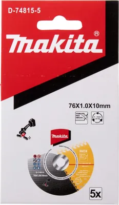 Produktbild von Makita D-74815-5 Kreissägeblatt Für Holz Durchsichtig  Durchsichtig One Size