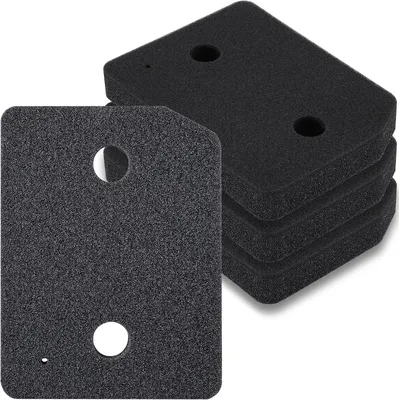 Zdjęcie produktu dla Filtry do suszarek – 4 sztuki – Filtry pasujące do suszarek Miele – wymiary: 207 x 157 x 30 mm – filtry gąbkowe – filtry do zbierania kłaczków w suszarkach – filtry standardowe