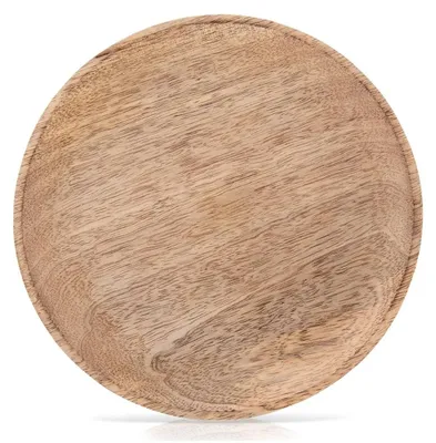 Obrázok produktu pre Servírovací doska z dreva s motívom manga – 20 cm – hnedá