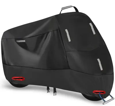 Produktbild von 300D Wasserdichte Motorradabdeckung mit Reflektierenden Streifen