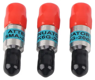 Zdjęcie produktu dla Złącze SMA-JK (wtyk) do gniazda, tłumik koaksjalny wysokiej częstotliwości, 2 W, 6 GHz, 50 Ω, 1–30 dB (20 dB)